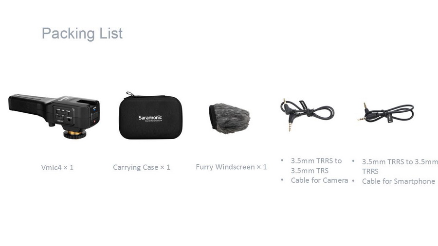 Saramonic Vmic4 Microphone by  in  - EC MALL