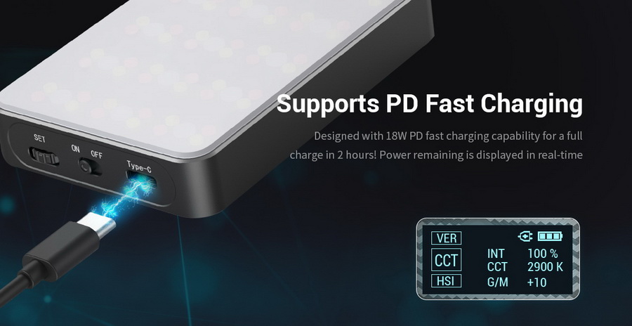 SmallRig 3290 RM75 RGB Magnetic Smart LED Light by in - EC MALL