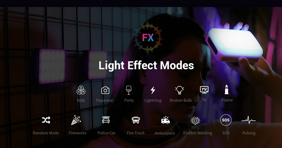 SmallRig 3290 RM75 RGB Magnetic Smart LED Light by  in  - EC MALL