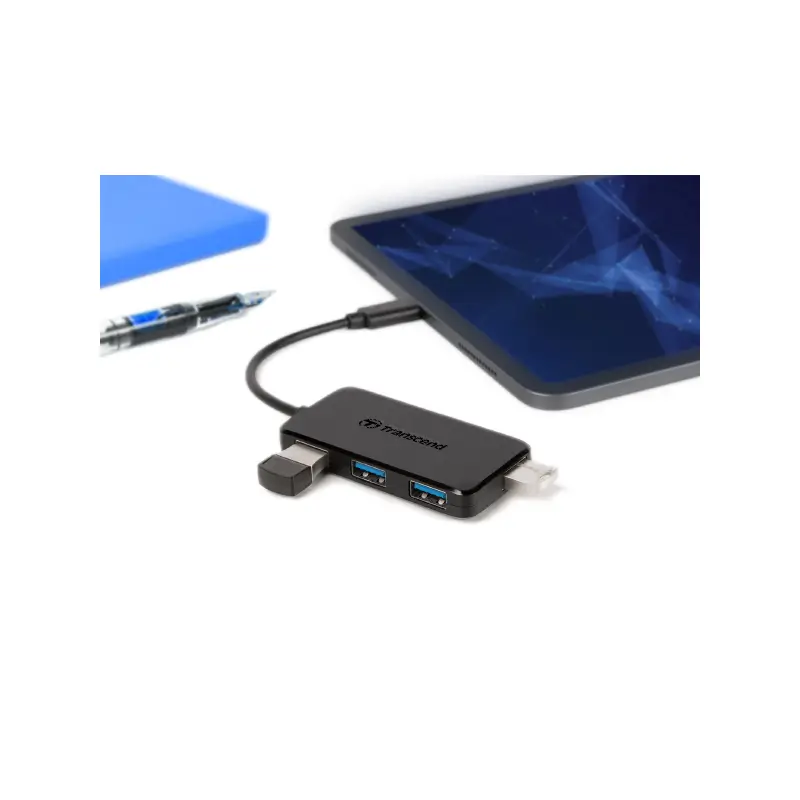 Transcend HUB2C USB Type-C to USB Type-A 4Port Hub by  in  - EC MALL