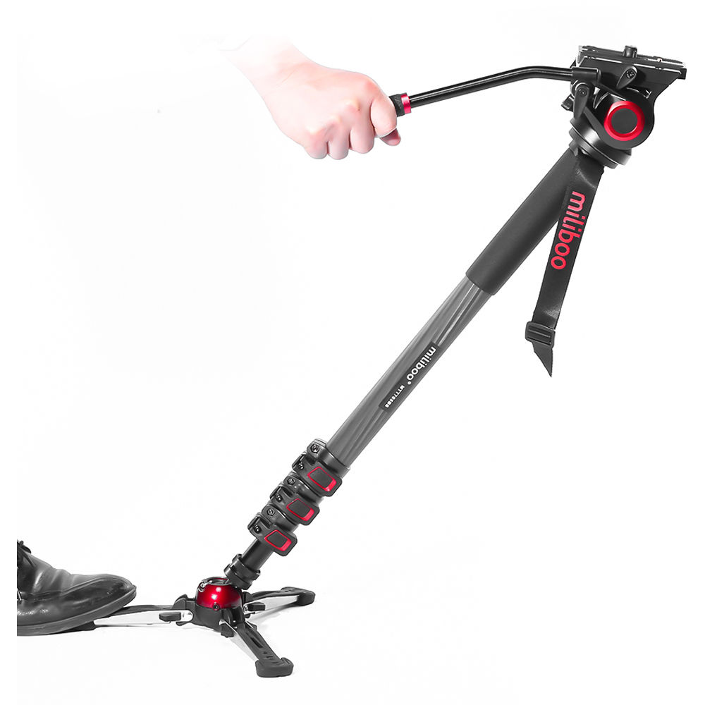 Miliboo MTT705BS Carbon Fiber Travel Monopod Kit by  in  - EC MALL