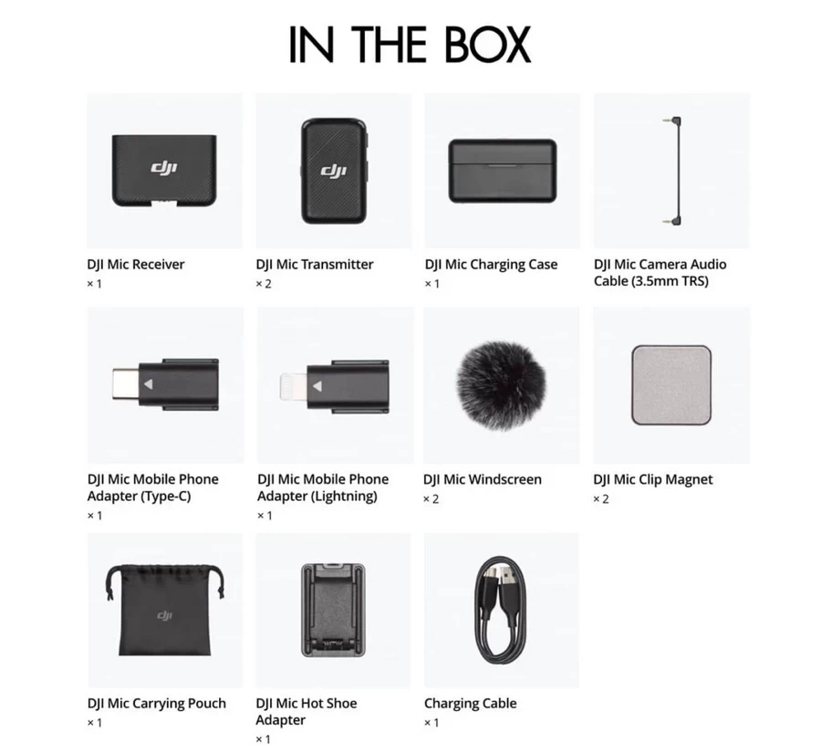 DJI Mic Elevate Your Audio wireless microphone kit by  in  - EC MALL