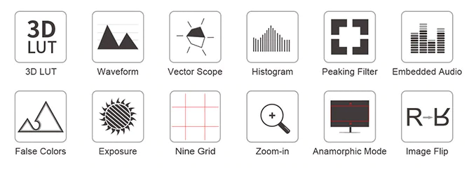FeelWorld T7 Plus 7" 3D LUT On-camera Field Monitor by  in  - EC MALL