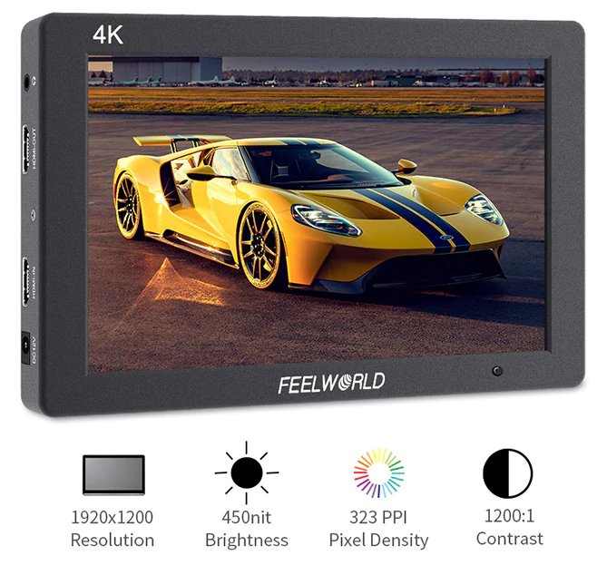 FeelWorld T7 Plus 7" 3D LUT On-camera Field Monitor by  in  - EC MALL