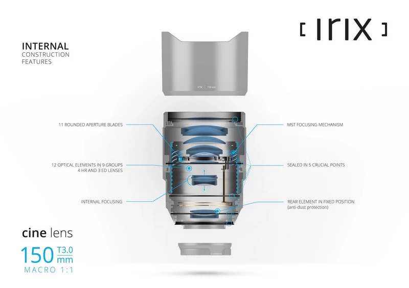 Irix Cine Lens 150mm T3.0 for PL-Mount Imperial by  in  - EC MALL