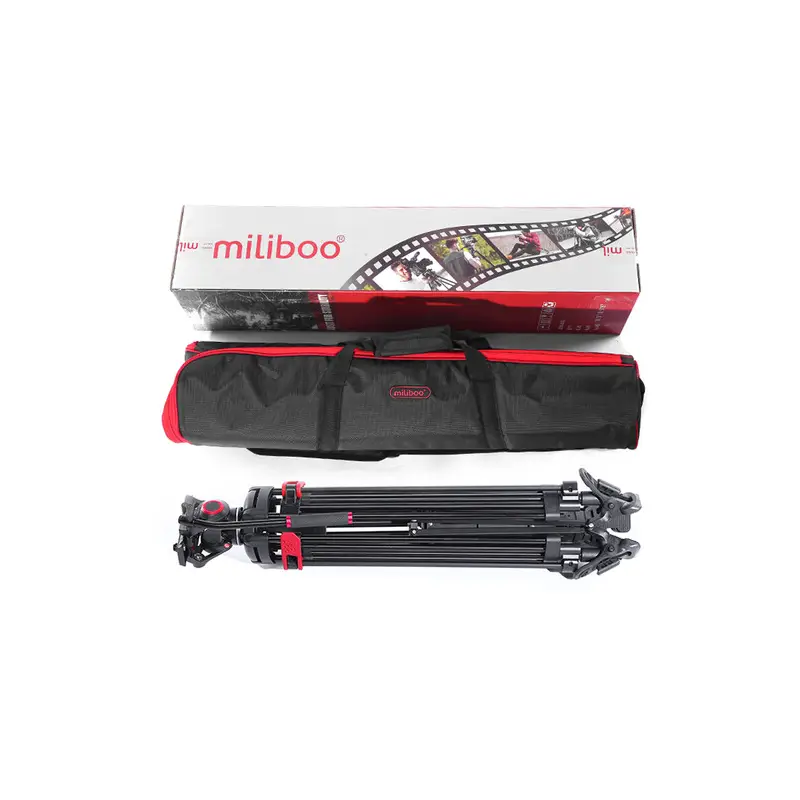 Miliboo MTT605A Aluminum Tripod Kit with Ground Spreader by  in  - EC MALL