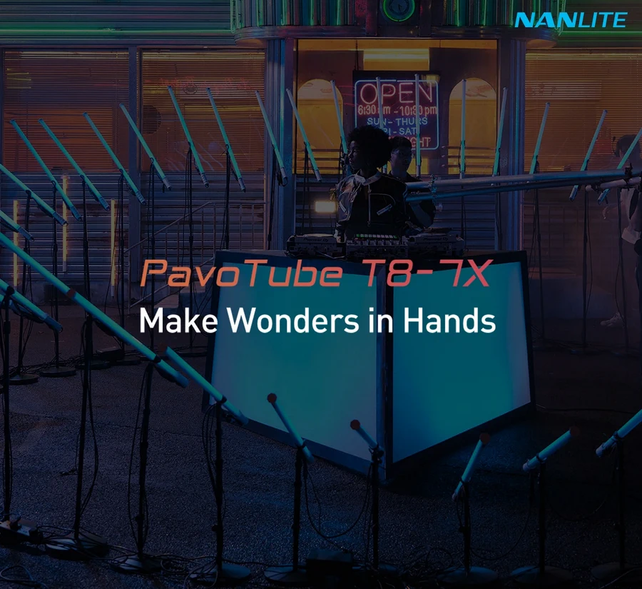 Nanlite Pavotube T8-7X RGBWW LED Pixel Tube Light 4Kit by  in  - EC MALL