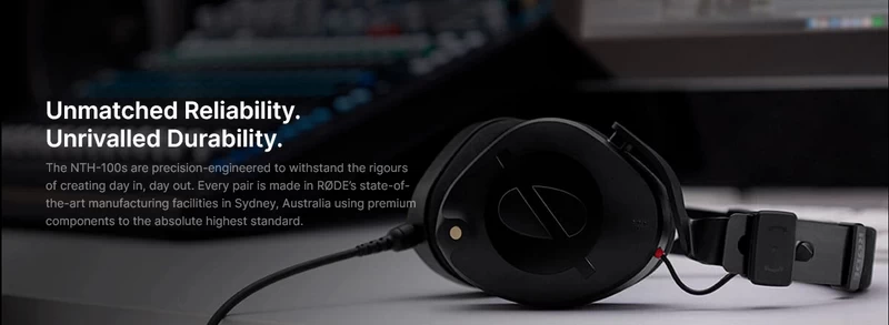 Rode NTH-100 Professional Closed-Back Over-Ear Headphones by  in  - EC MALL