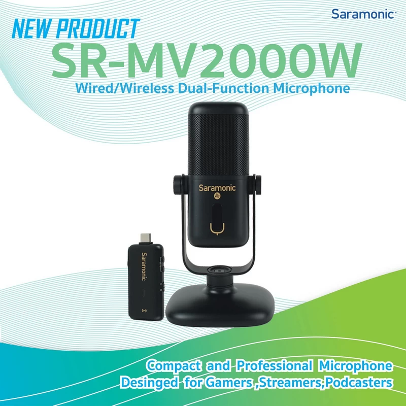 Saramonic SR-MV2000W Wired/Wireless Dual-Function Microphone by  in  - EC MALL