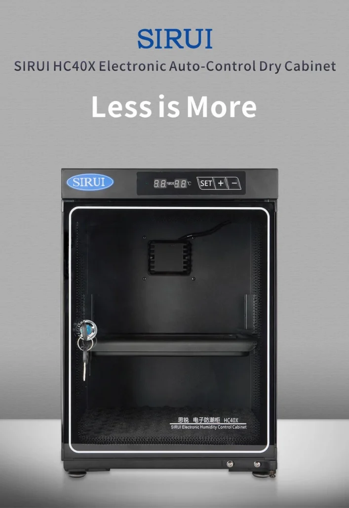 Sirui HC40X Electronic Humidity Control Cabinet ตู้กันชื้น by  in  - EC MALL