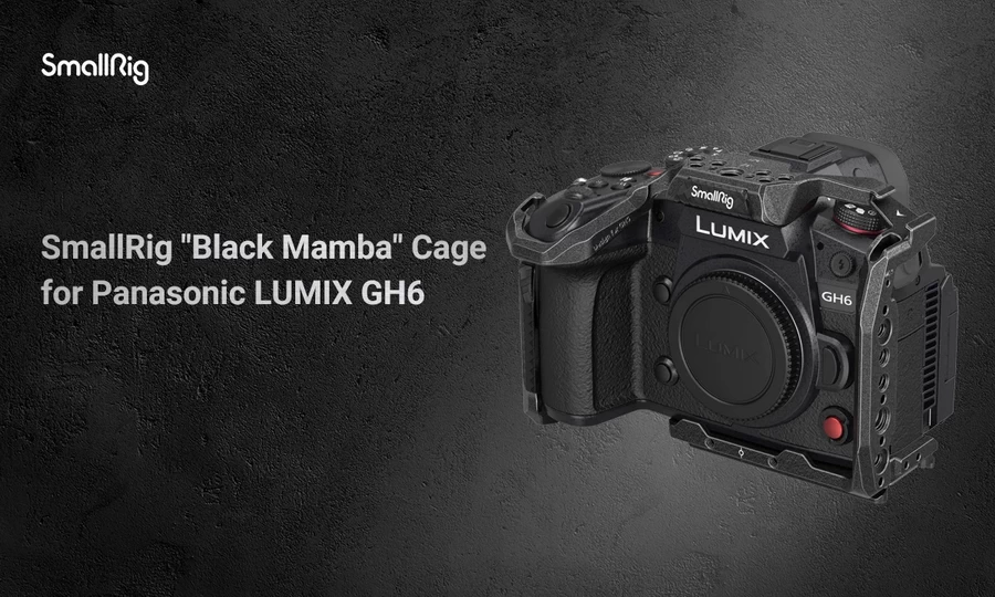 SmallRig 3440 Black Mamba Series Camera Cage for Panasonic Lumix GH6 by  in  - EC MALL