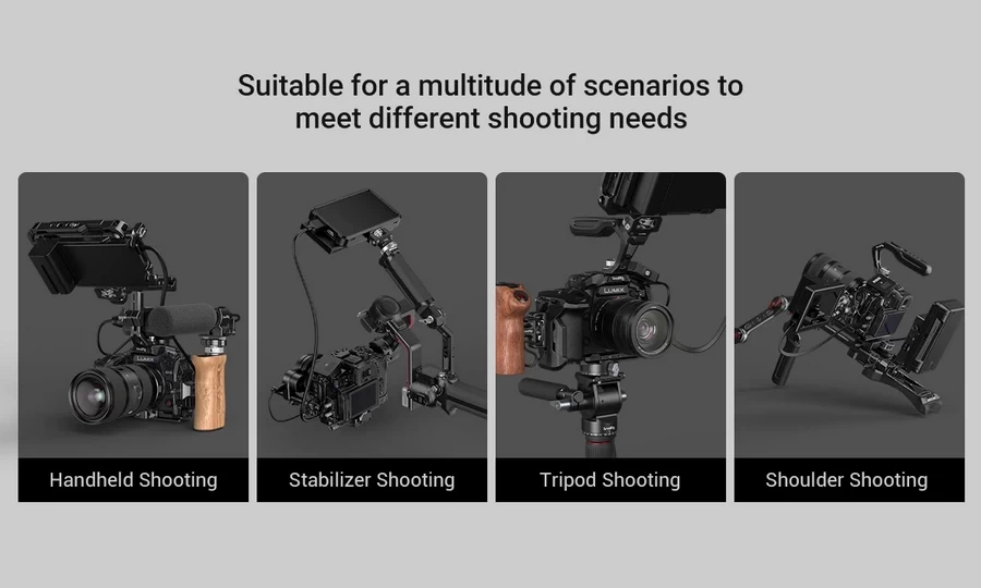 SmallRig 3440 Black Mamba Series Camera Cage for Panasonic Lumix GH6 by  in  - EC MALL