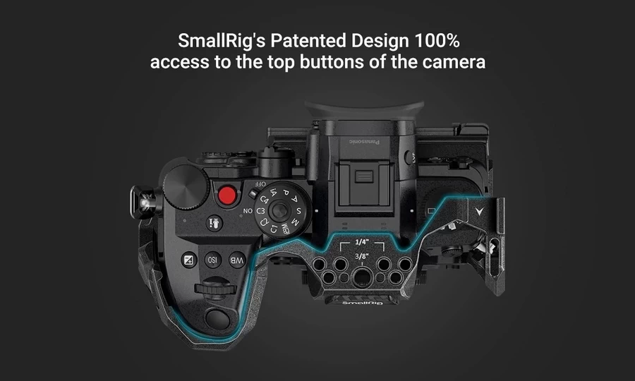 SmallRig 3441 Black Mamba Series Cage Kit for Panasonic Lumix GH6 by  in  - EC MALL
