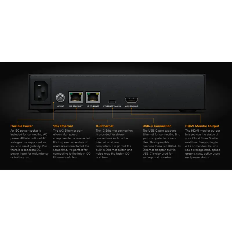 Blackmagic Design Cloud Store Mini 8TB by  in  - EC MALL