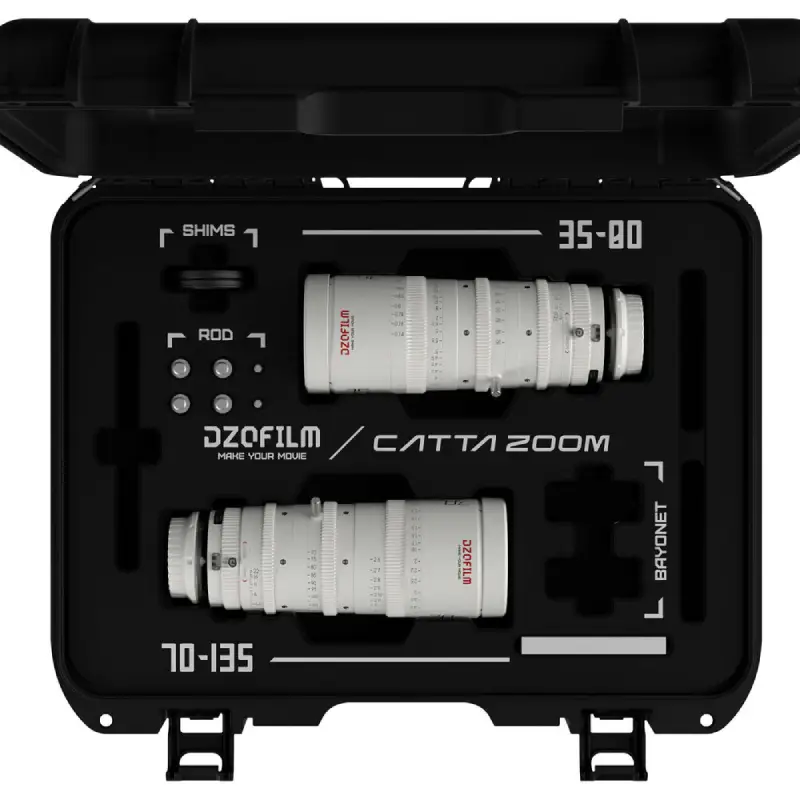 DZOFilm Catta 35-80 &amp; 70-135mm T2.9 E-Mount Cine Zoom 2-Lens Bundle by  in  - EC MALL