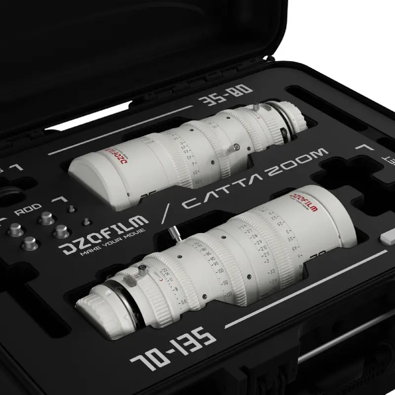 DZOFilm Catta 35-80 &amp; 70-135mm T2.9 E-Mount Cine Zoom 2-Lens Bundle by  in  - EC MALL