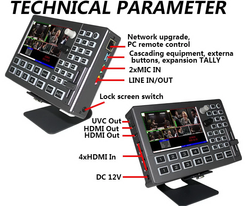 DeviceWell HDS8101 4-CH HD Video Switcher by  in  - EC MALL