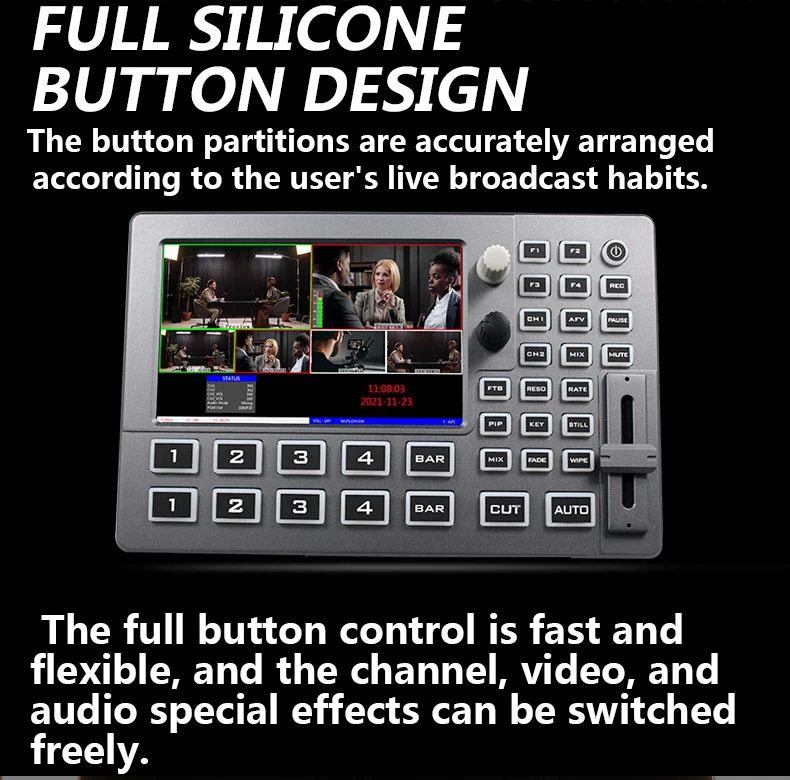 DeviceWell HDS8101 4-CH HD Video Switcher by  in  - EC MALL