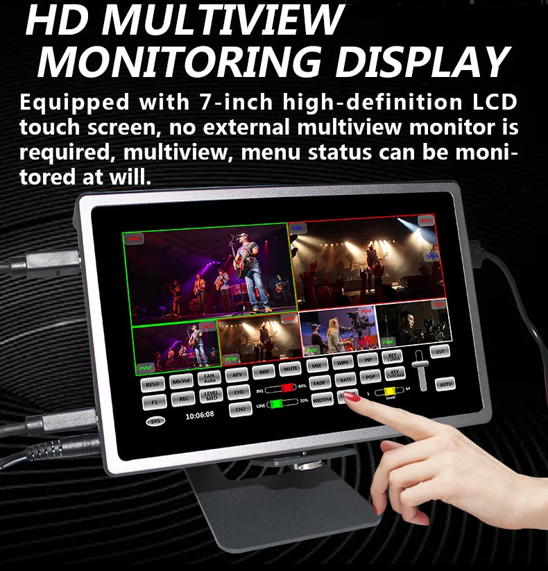 DeviceWell HDS8107 4-CH HD Video Switcher by in - EC MALL