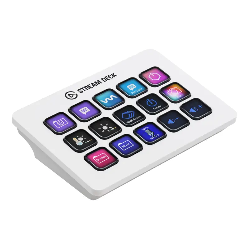 Elgato Stream Deck MK2 White Edition (10GBA9911) by  in  - EC MALL