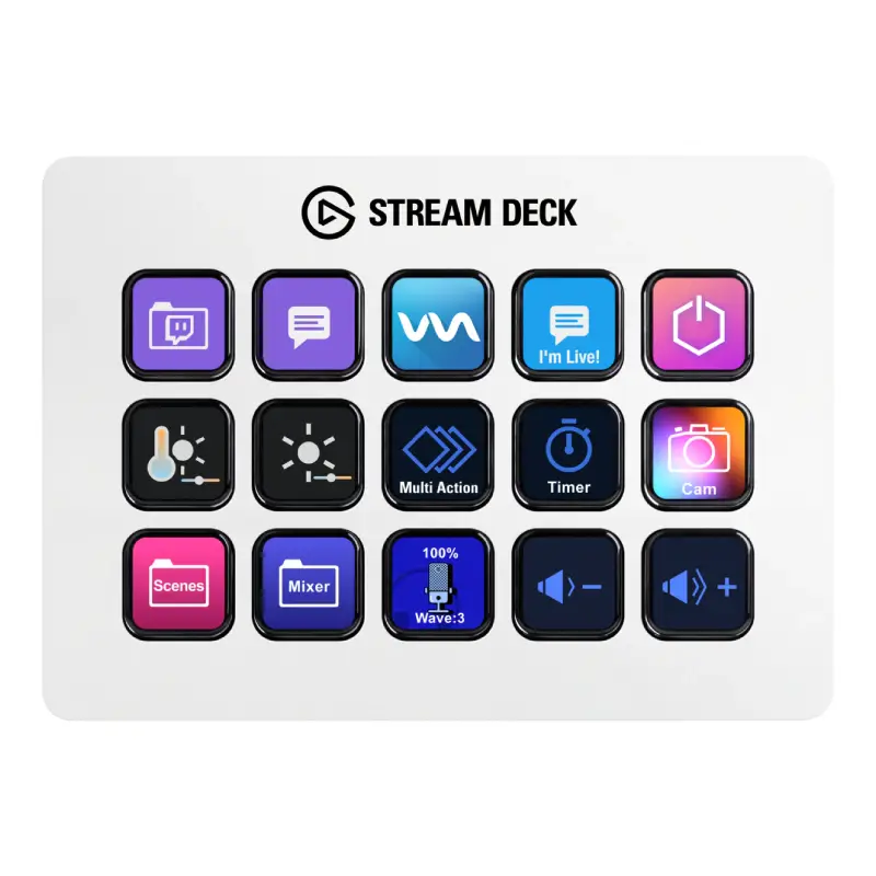 Elgato Stream Deck MK2 White Edition (10GBA9911) by  in  - EC MALL