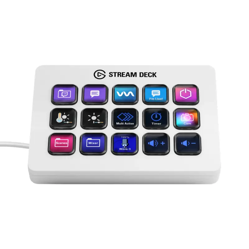Elgato Stream Deck MK2 White Edition (10GBA9911) by  in  - EC MALL