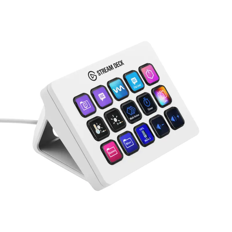 Elgato Stream Deck MK2 White Edition (10GBA9911) by  in  - EC MALL