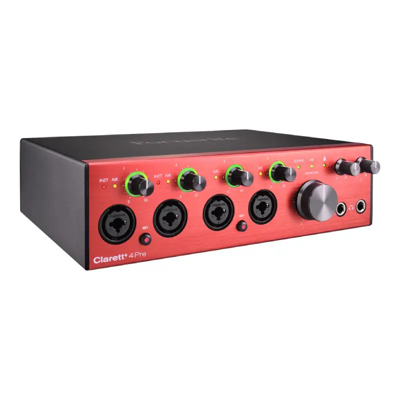 Focusrite Clarett+ 4Pre USB Type-C Audio/MIDI Interface by  in  - EC MALL
