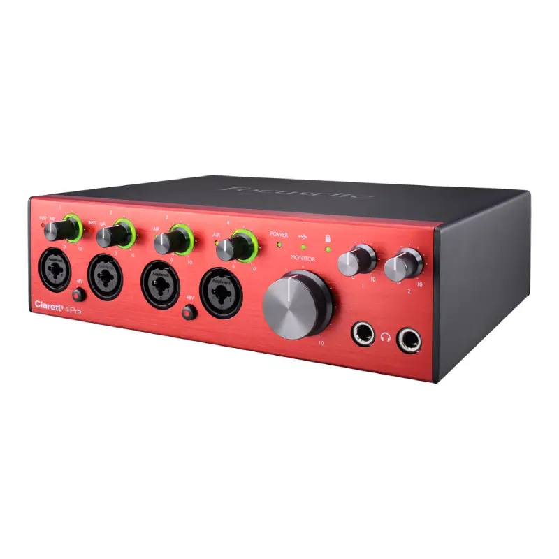 Focusrite Clarett+ 4Pre USB Type-C Audio/MIDI Interface by  in  - EC MALL