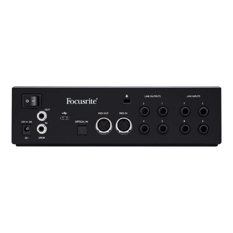 Focusrite Clarett+ 4Pre USB Type-C Audio/MIDI Interface by  in  - EC MALL