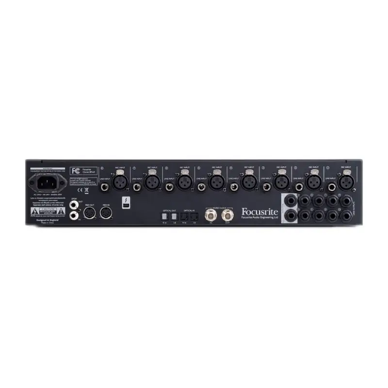 Focusrite Clarett 8PreX 26x28 Thunderbolt Audio Interface by  in  - EC MALL