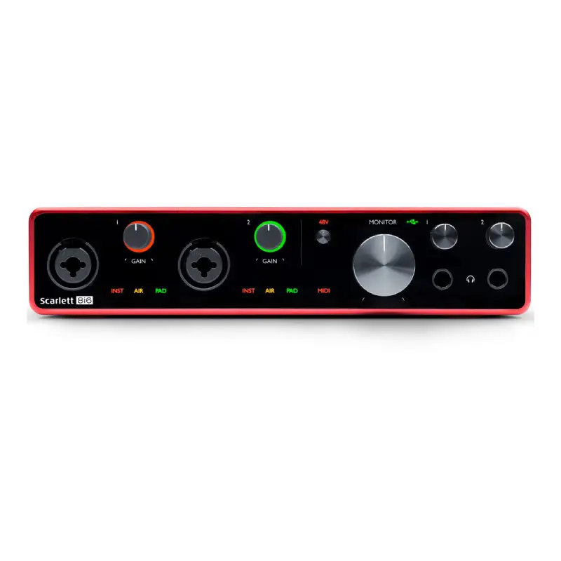 Focusrite Scarlett 8i6 (3rd Gen) USB Audio/MIDI Interface by  in  - EC MALL
