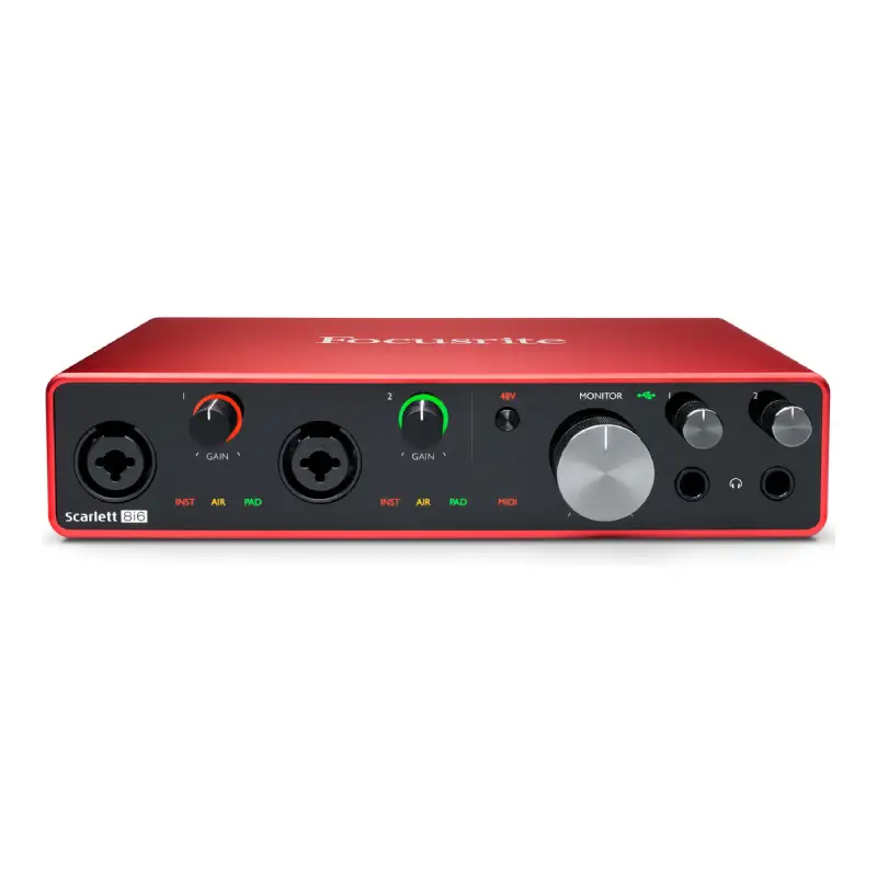 Focusrite Scarlett 8i6 (3rd Gen) USB Audio/MIDI Interface by  in  - EC MALL