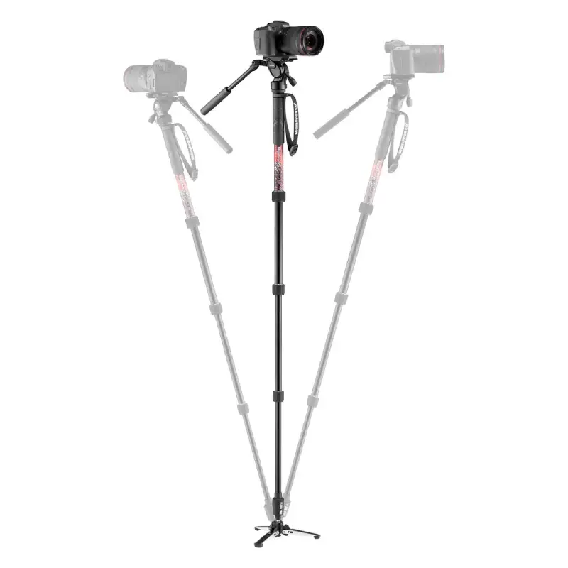 Manfrotto Element MII Video Monopod Aluminium Kit with Fluid Head by in - EC MALL