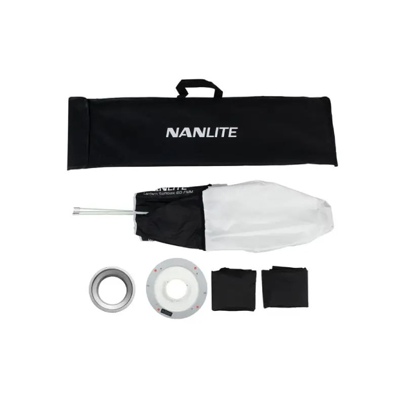 Nanlite LT-FMM-60 Lantern Softbox 60cm with FM Mount by  in  - EC MALL
