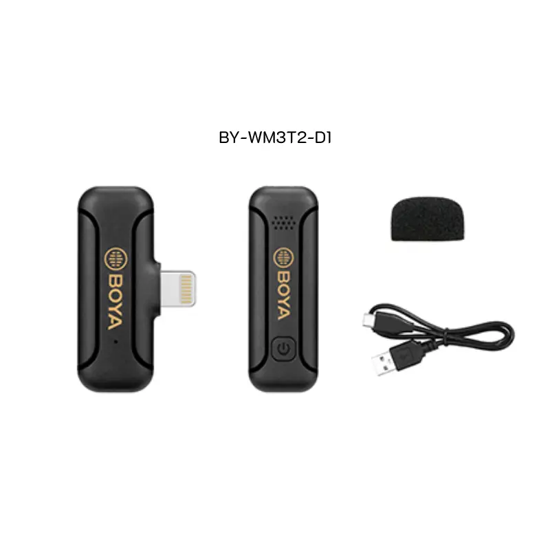 Boya BY-WM3T2-D1 / BY-WM3T2-D2 Mini 2.4GHz Wireless Microphone by  in  - EC MALL