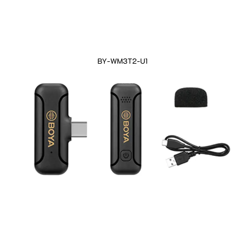 Boya BY-WM3T2-U1 / BY-WM3T2-U2 Mini 2.4GHz Wireless Microphone by  in  - EC MALL