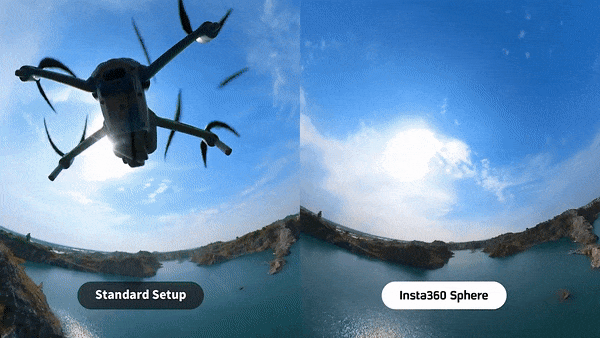 Insta360 Sphere กล้องติดโดรนสำหรับ DJI Mavic, Air 2 /Air 2S by  in  - EC MALL