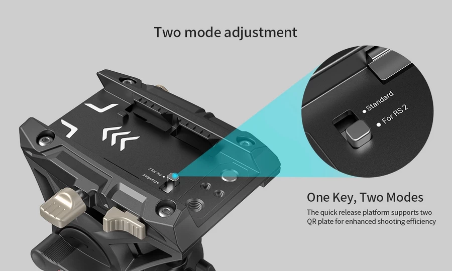 SmallRig 3751 Heavy-Duty Fluid Head Tripod AD-01 by  in  - EC MALL