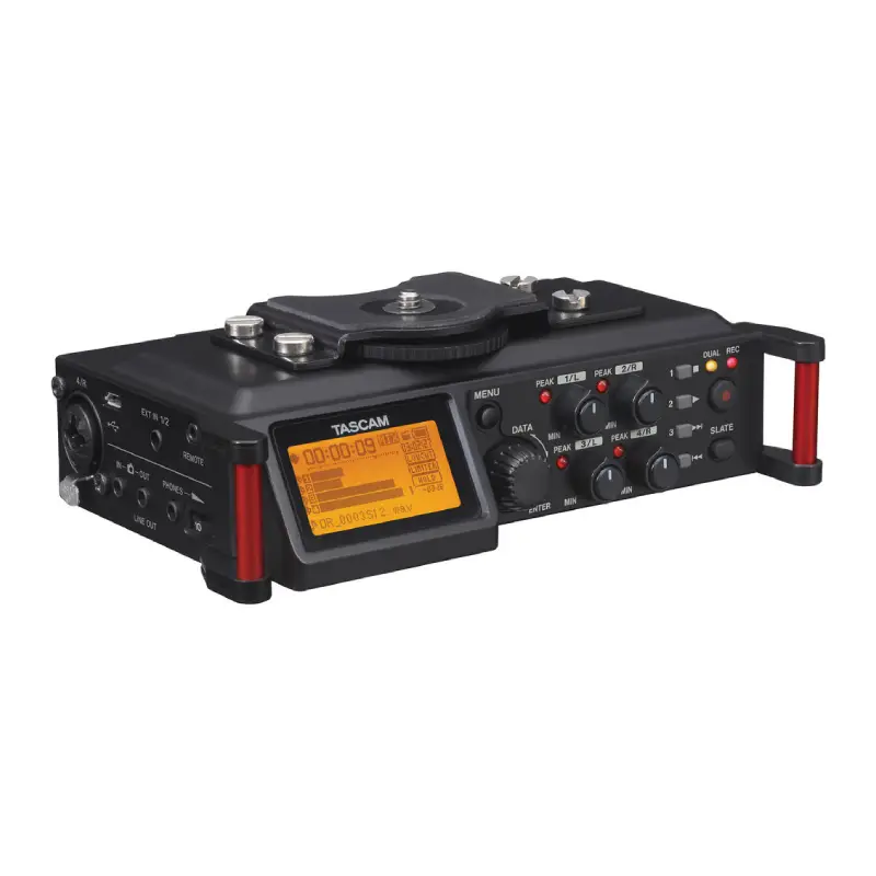 Tascam DR-70D 4-Channel Audio Recorder for DSLR Cameras by  in  - EC MALL