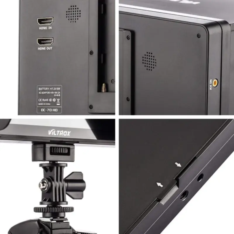 Viltrox DC-70HD 7''1920x1200 HD LCD Video Monitor by  in  - EC MALL