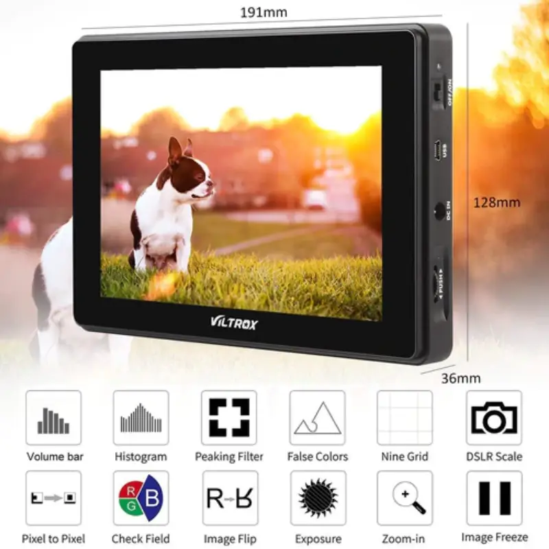 Viltrox DC-70HD 7''1920x1200 HD LCD Video Monitor by  in  - EC MALL