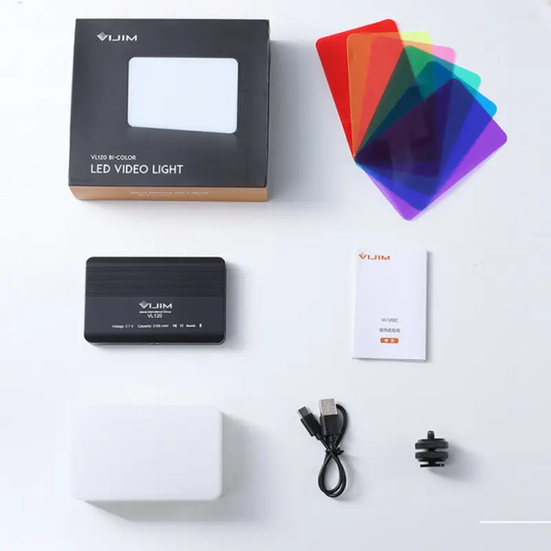 Ulanzi VIJIM VL120 Bi-Color LED Video Light by  in  - EC MALL