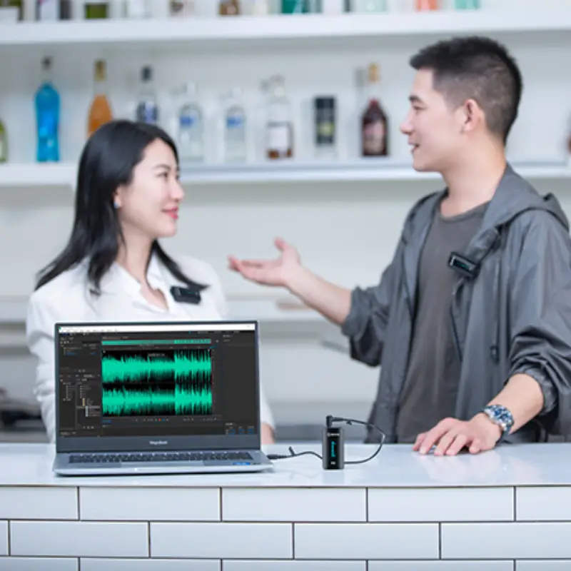 Boya BY-XM6 K2 2.4GHz Ultra-compact Wireless Microphone System Kit by  in  - EC MALL