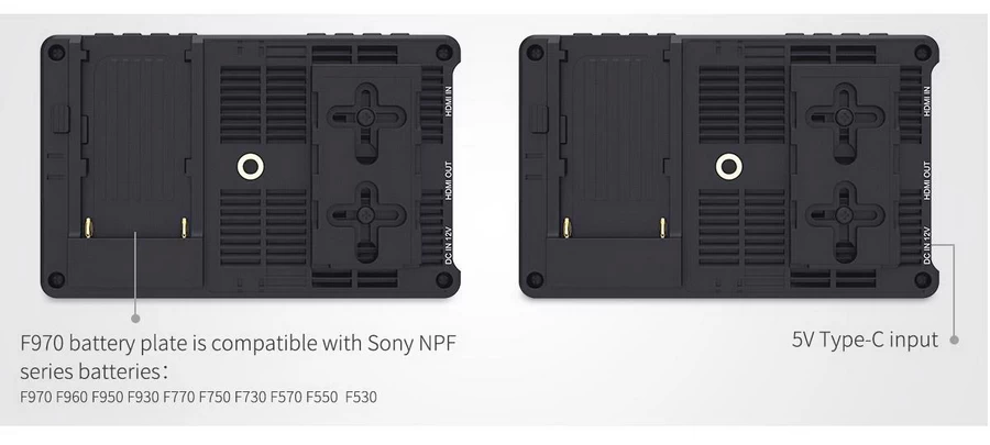 FeelWorld F5 Pro V4 6" Touch Screen DSLR Camera Monitor by  in  - EC MALL