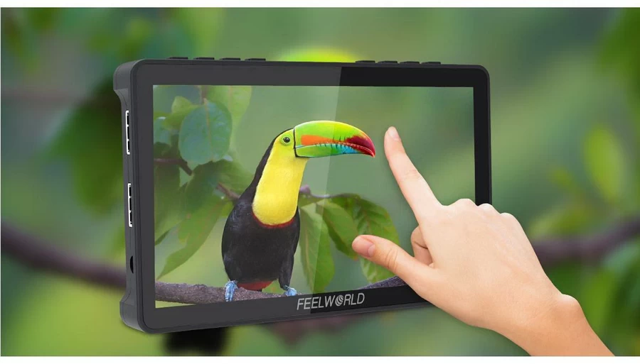 FeelWorld F5 Pro V4 6" Touch Screen DSLR Camera Monitor by  in  - EC MALL