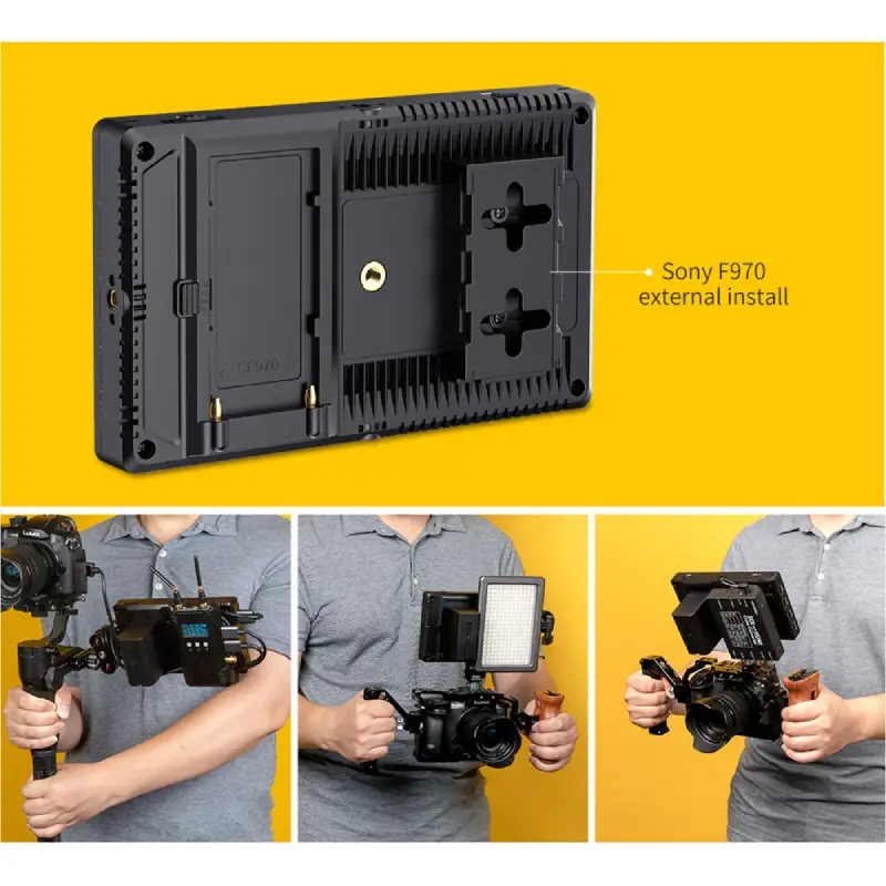 FeelWorld F7 Pro 7" 4K HDMI IPS Touchscreen Monitor by  in  - EC MALL