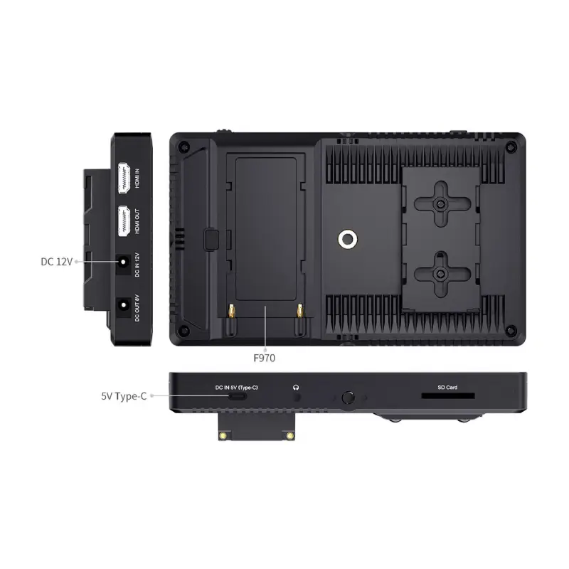 FeelWorld F7 Pro 7" 4K HDMI IPS Touchscreen Monitor by  in  - EC MALL