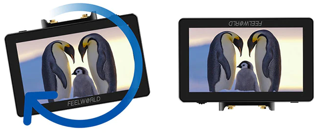 FeelWorld FT6/FR6 5.5" Wriless Video Transmission DSLR Camera Field Touch Monitor 4K HDMI by  in  - EC MALL