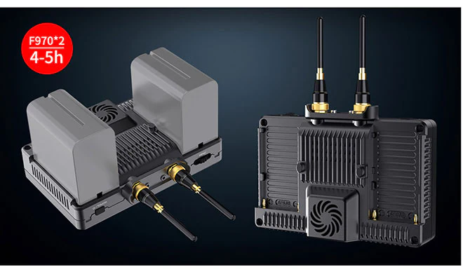 FeelWorld FT6/FR6 5.5" Wriless Video Transmission DSLR Camera Field Touch Monitor 4K HDMI by  in  - EC MALL